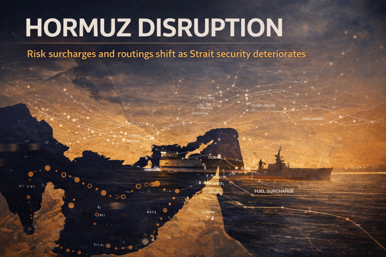 Container cranes at a major Middle East port terminal